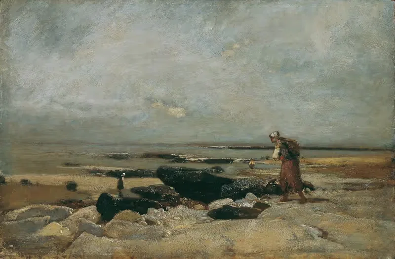 Dünen bei Treport by Rudolf Ribarz, 1879 — digital art print download