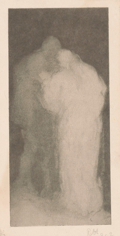 Twee staande figuren,after Matthijs Maris — Richard Nicolaüs Roland Holst