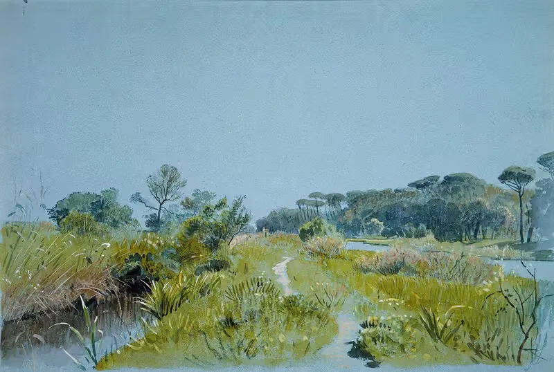Castel Fusano—Near Rome — William Stanley Haseltine