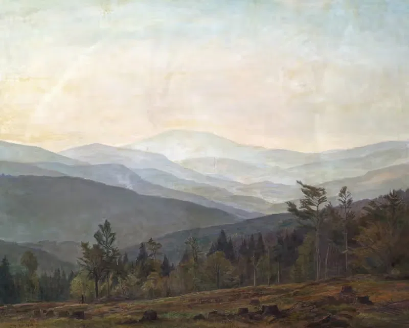 Bayrische Landschaft Bayrischer Wald — Willy ter Hell