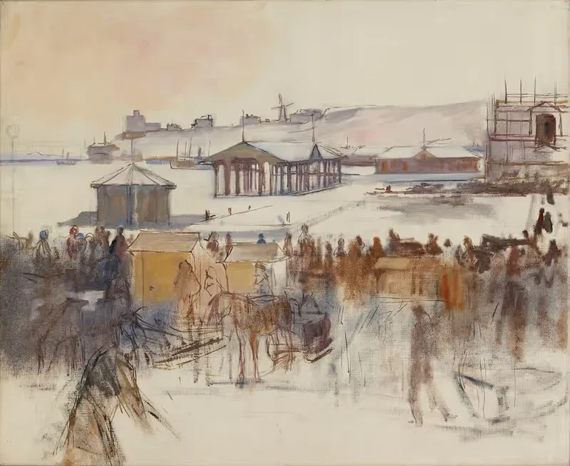 С южного порта by Альберт Эдельфельт, 1890 — digital art print download