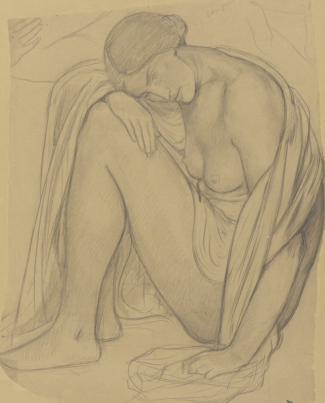 Zittende vrouw by Ричард Николаус Роланд Хольст, 1878 - 1938 — digital art print download
