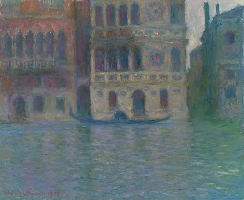 Венеция, Палаццо Дарио by Клод Моне, 1908 — digital art print download