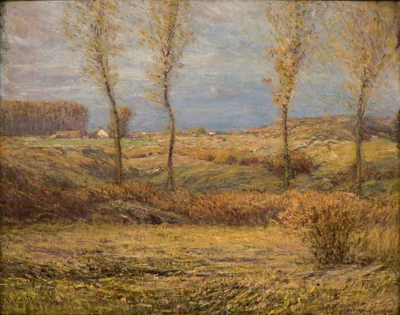 Ноябрьское утро by Двайт Уильям Трайон, 1901-1902 — digital art print download