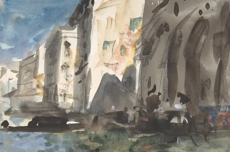 Bridge on the Grand Canal, Venice — Hercules Brabazon Brabazon