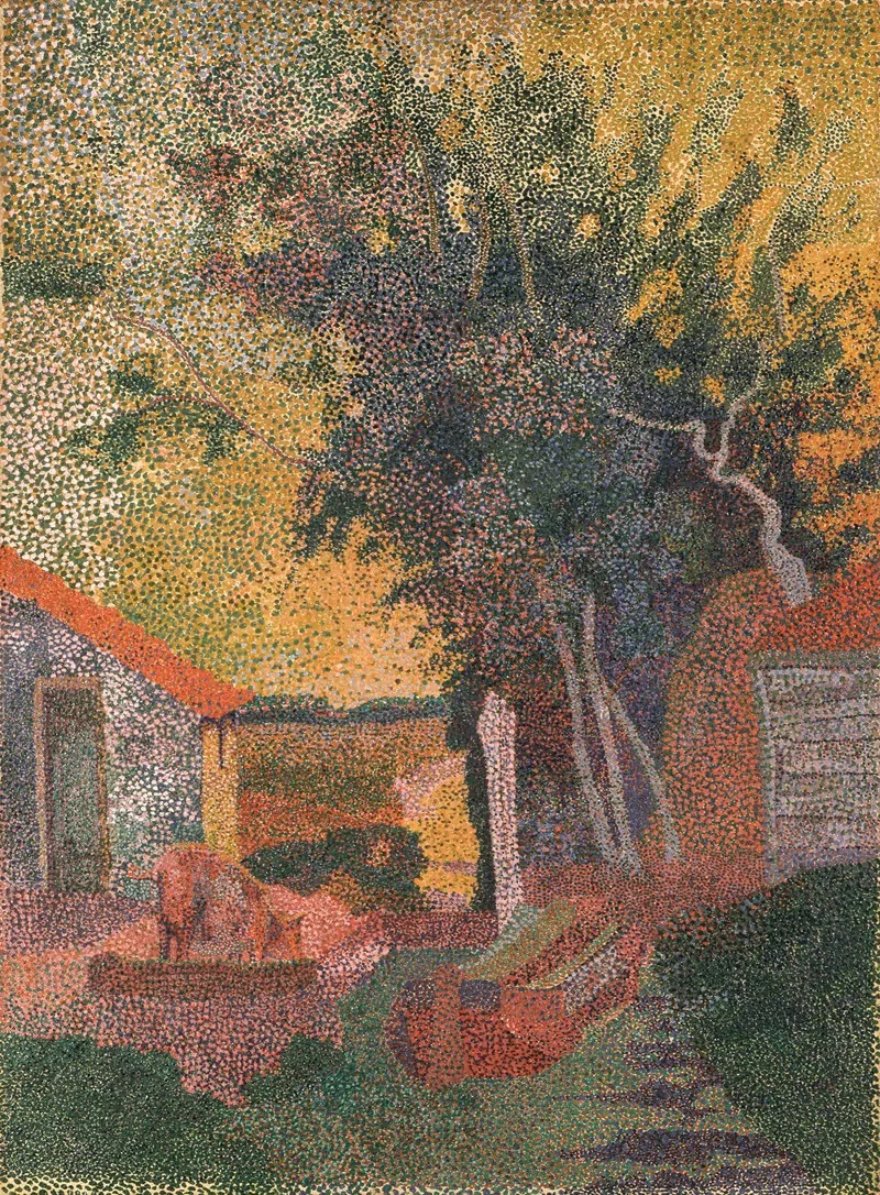 Лодка вдоль берега by Ян Вийлбриф, 1894 — digital art print download