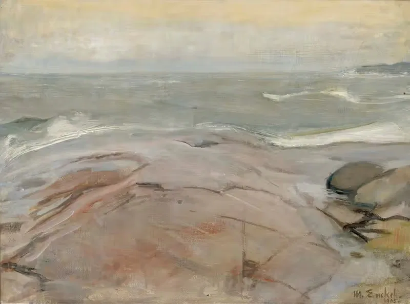 Seaside Landscape from Suursaari Island — Magnus Enckell