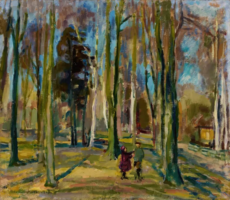 Вид с Кайвопуйсто by Магнус Энккель, 1919 — digital art print download