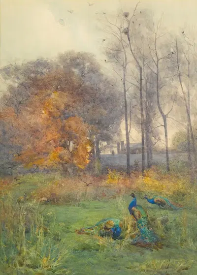 Осенние дни by Мильдред Энн Батлер, 1928 — digital art print download