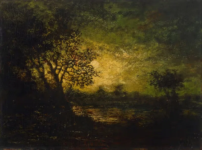 Moonlight by Ralph Albert Blakelock, 1883-1893 — digital art print download