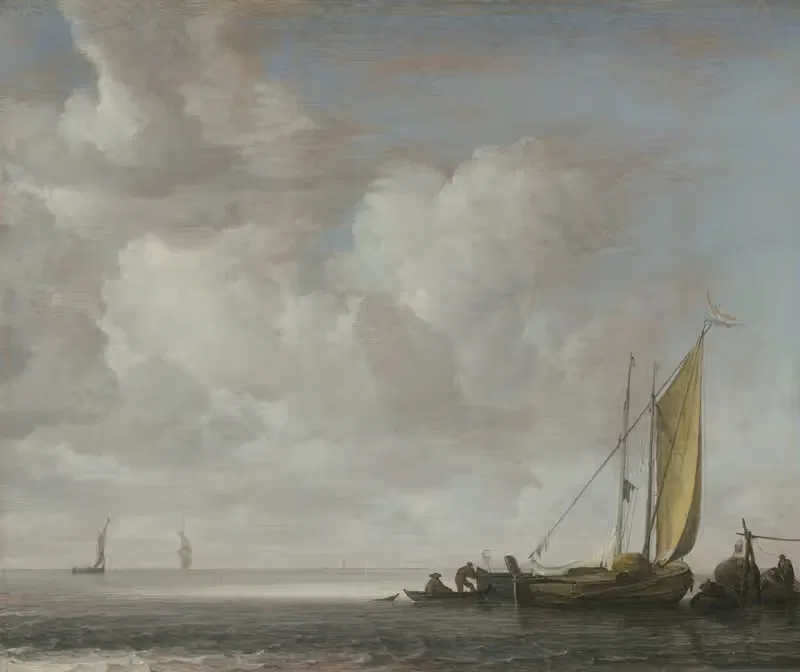 Calm Sea by Simon de Vlieger — digital art print download