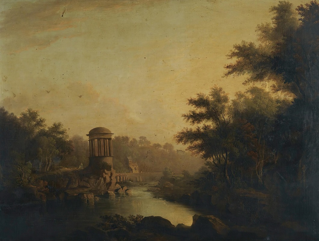 St Bernard's Well by Alexander Nasmyth — digital art print download