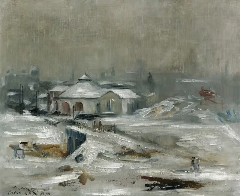 La Gare Du Chemin De Fer De Sceaux — Édouard Manet