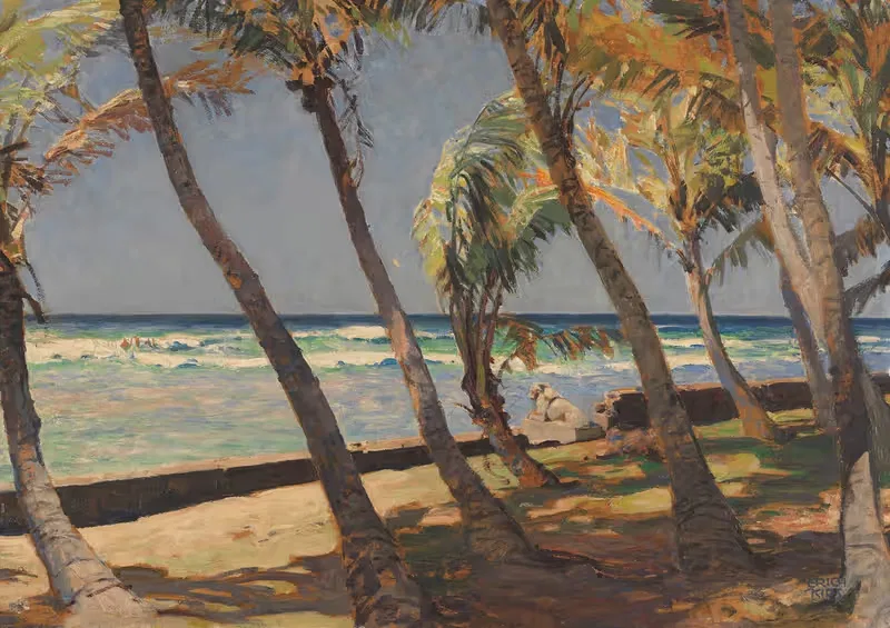Waikiki Beach by Erich Kips — digital art print download