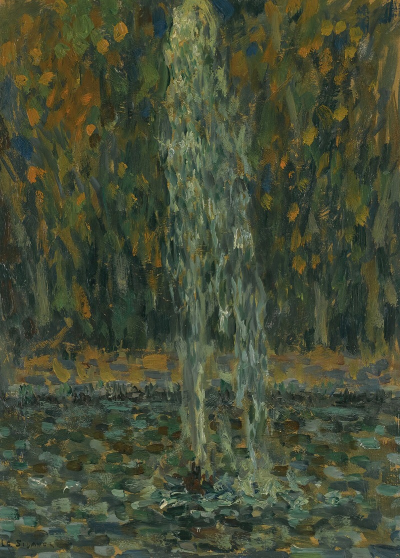 Фонтан by Анри Ле Сиданер, 1925 — digital art print download