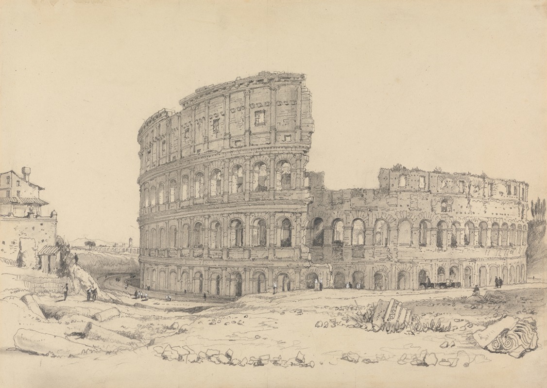 The Colosseum, Rome by Самуэль Прут — digital art print download