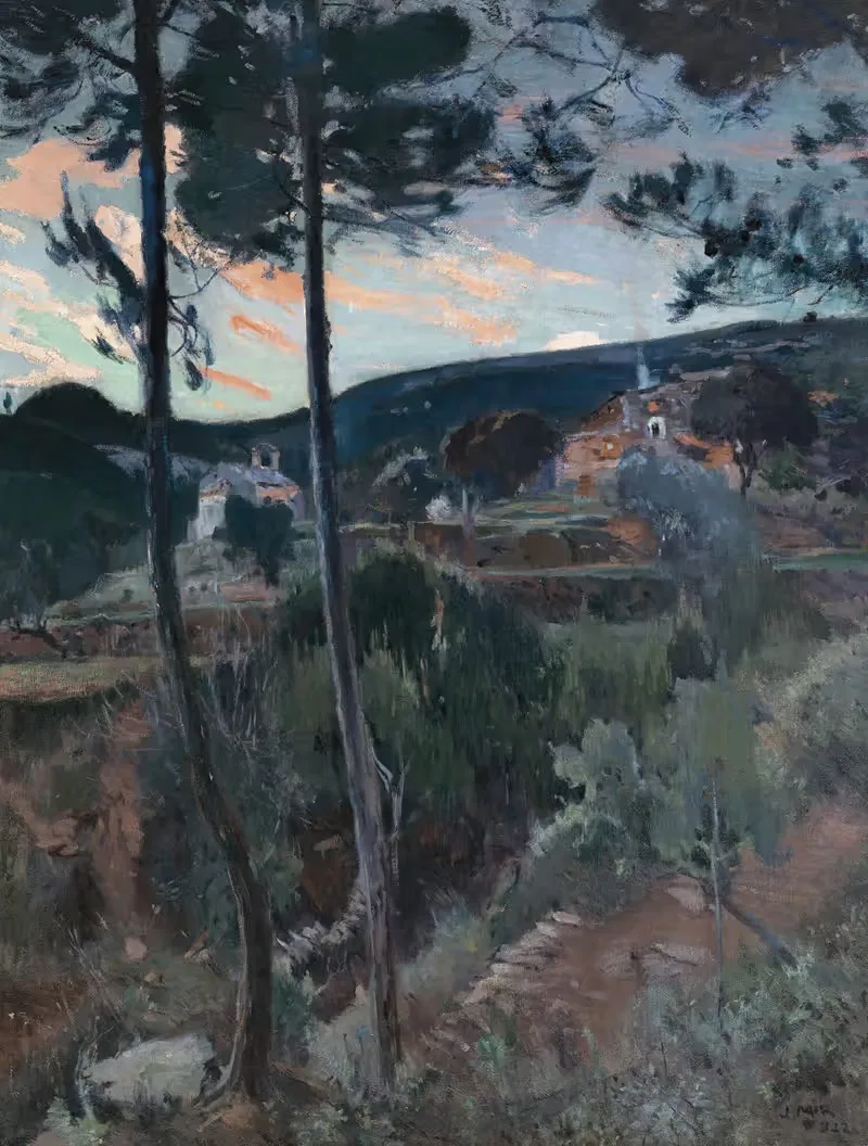 Эль Пасколь. Кальдес-де-Монтбуи by Хоакин Мир Тринксе, 1922 — digital art print download