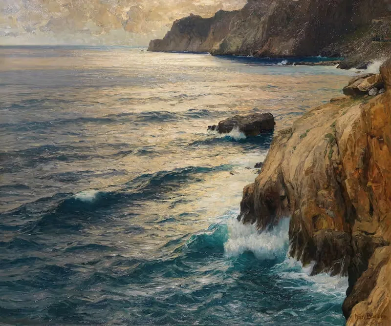 Die Sirenenbucht von Capri — Karl Theodor Boehme