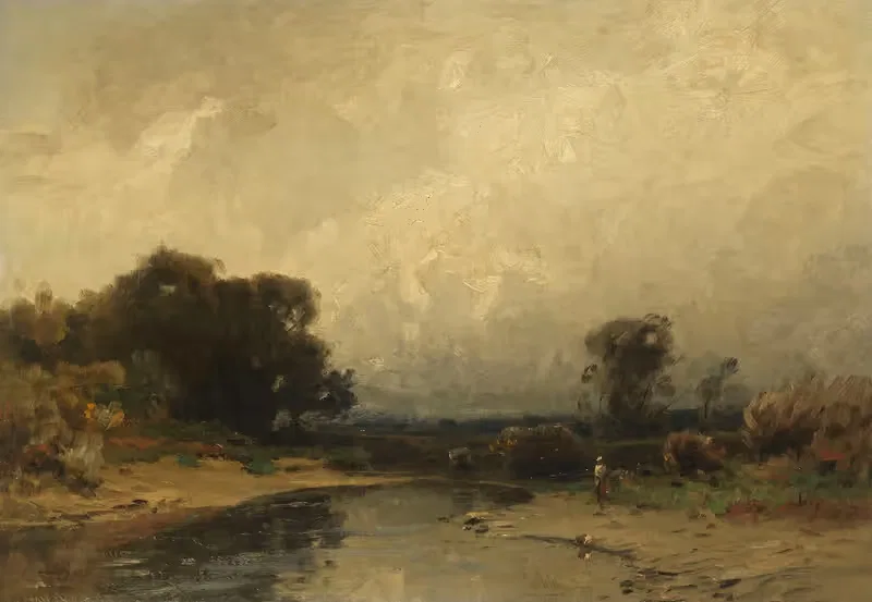 Oberbayrische Landschaft by Ludwig Willroider — digital art print download