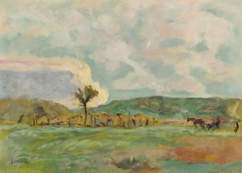 Campagne, Le Labour by Pierre Bonnard — digital art print download