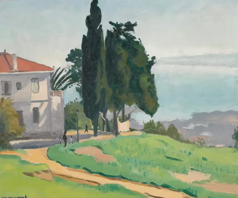 Тропа, Лаперль в Алжире by Альбер Марке, 1924 — digital art print download