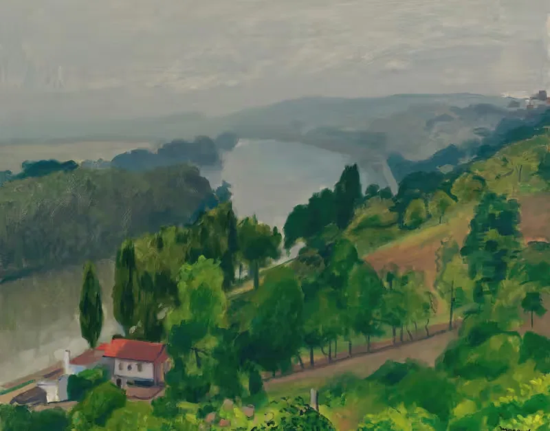 Мерикур, Серое время by Альбер Марке, 1937 — digital art print download