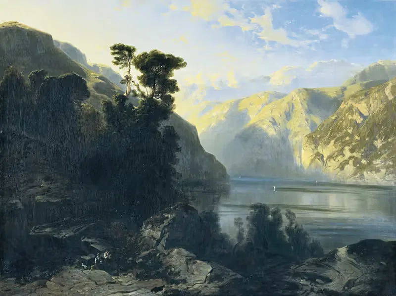 Lake Uri With Urirotstock — Alexandre Calame