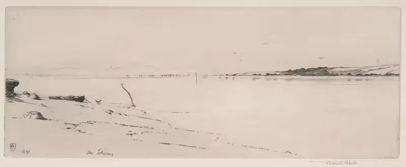 Солуэй в полдень by Сэр Фрэнк Шорт, 1891 — digital art print download