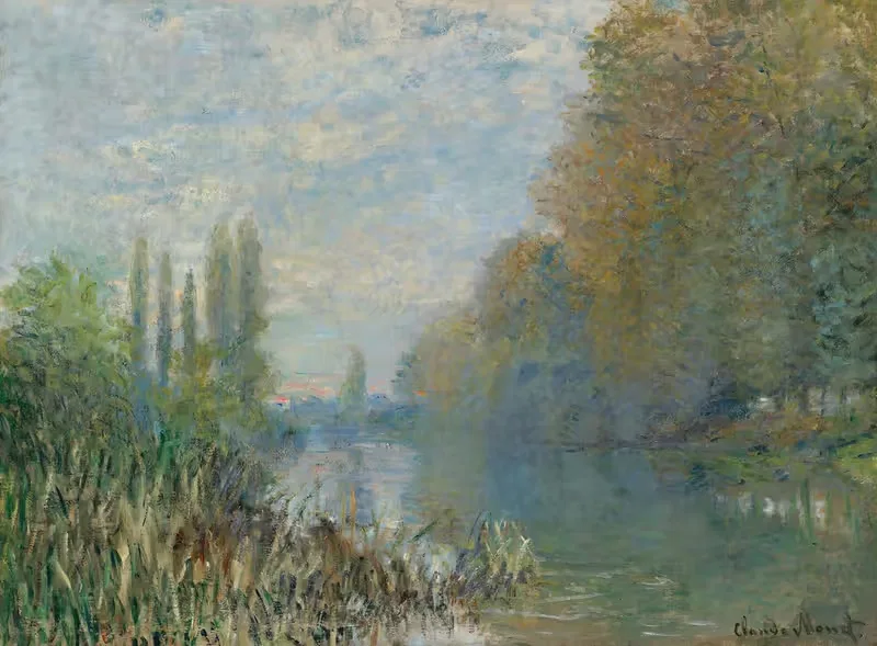 Берега Сены осенью — Клод Моне