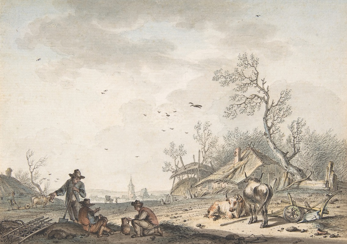 March by Hendrik Meijer, 1776 — digital art print download