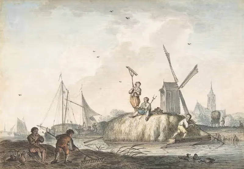 Двенадцать месяцев by Хендрик Мейер, 1772 — digital art print download