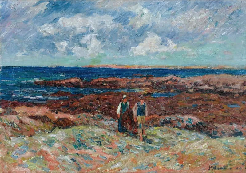 Мыс Бег Эр Морз by Генри Морет, 1909 — digital art print download