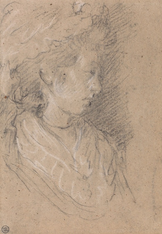 Study of a Woman in a Mob Cap — Thomas Gainsborough