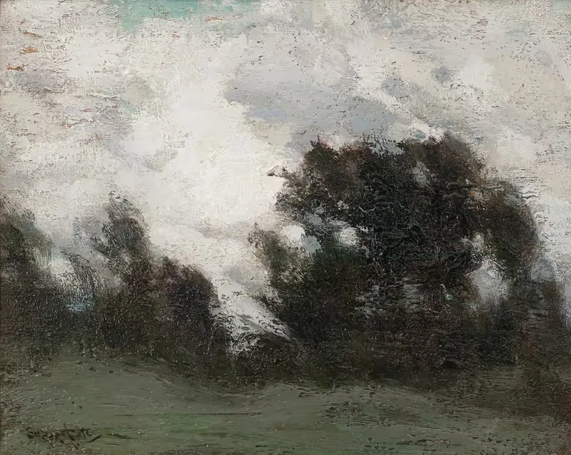 Сентябрьский ветер, серый день by Марк-Орел де Фуа Сюзор-Коте, 1914 — digital art print download