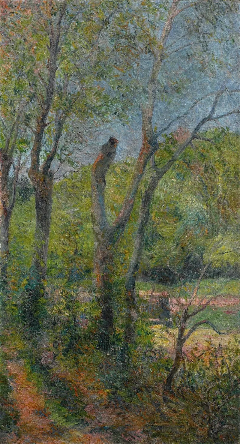 Ивы by Поль Гоген, 1885 — digital art print download