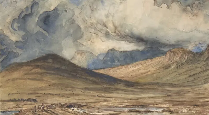 Mountains of Auvergne — Paul Huet