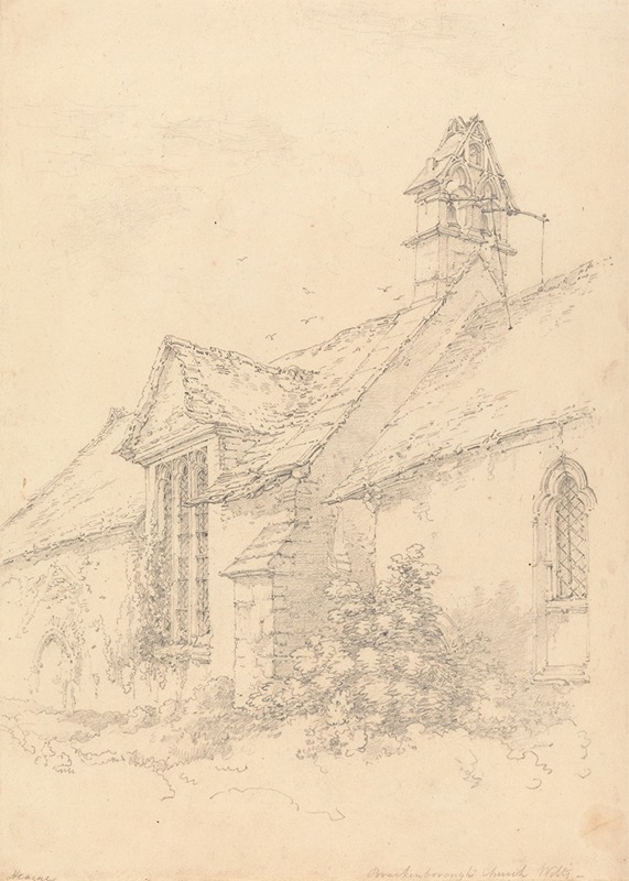 Brackenborough Church, Wiltshire — Thomas Hearne