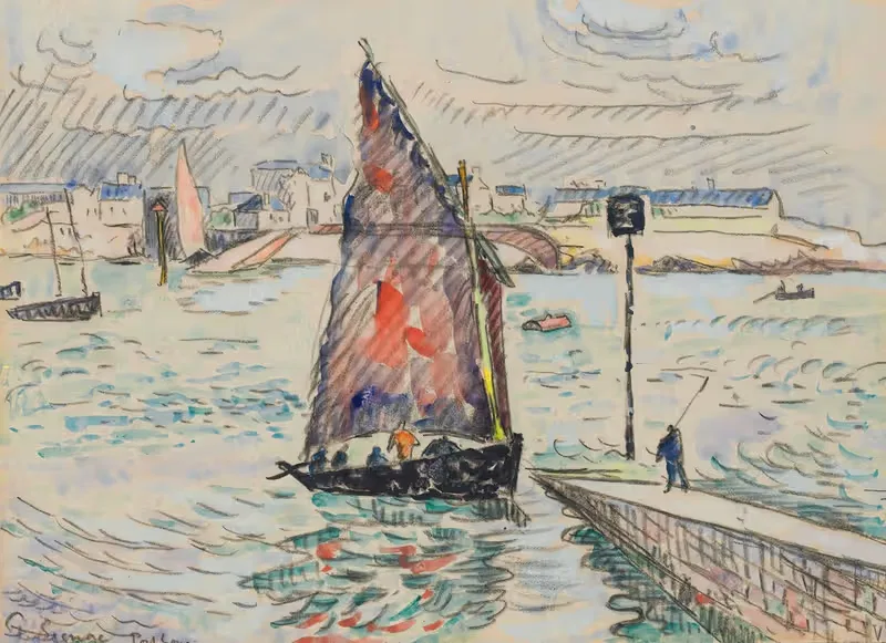 Port-Louis by Paul Signac — digital art print download