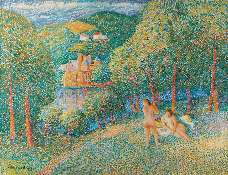 Завтрак на траве by Пьер де Беле, 1939 — digital art print download