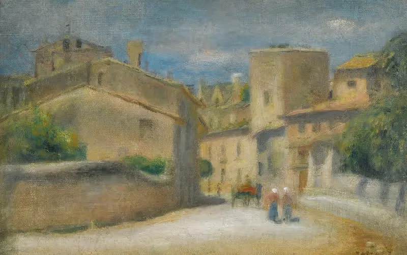 Rue A Villeneuve-Les-Avignon — Pierre-Auguste Renoir