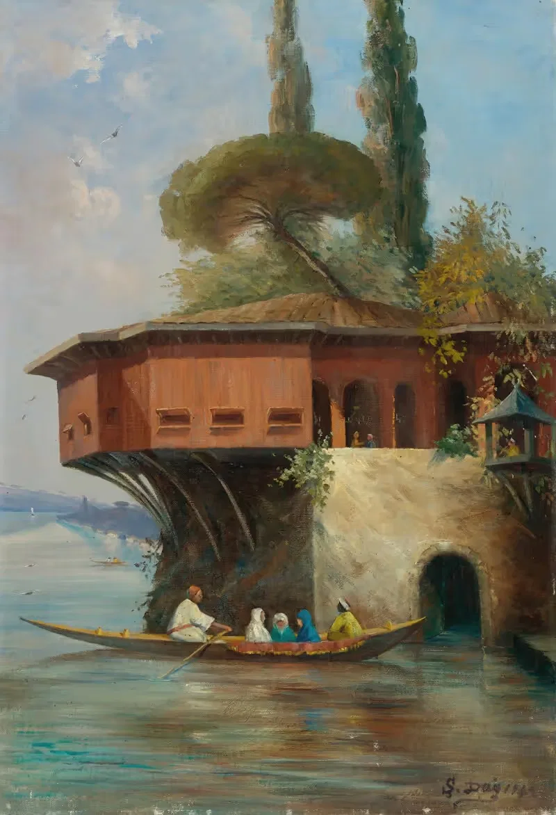 A YALI BY THE ANADOLU HISARI — Sevket Dag