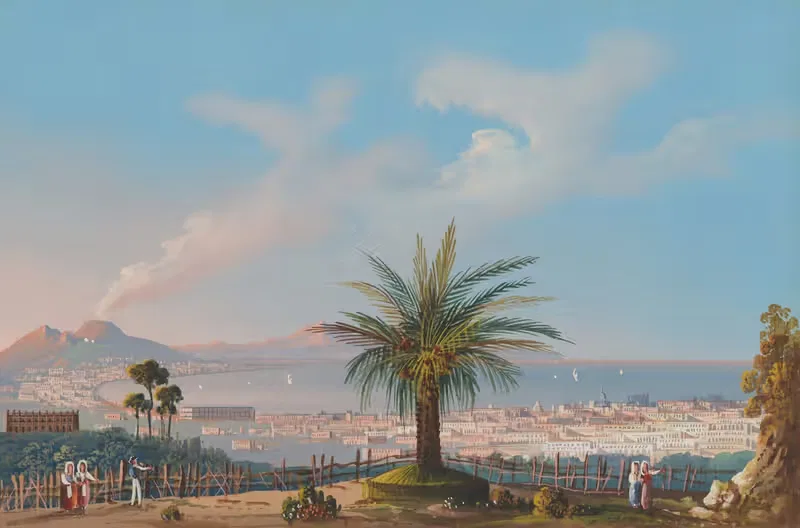 View of Naples from San Martino — Anonymous