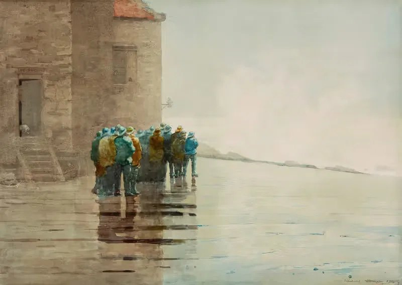 The Life Brigade by Winslow Homer, 1883 — digital art print download