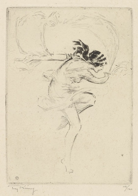 Nymph by Troy Kinney, 1920 — digital art print download