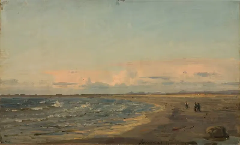 Вечер, Ярен by Амальдус Нильсен, 1894 — digital art print download