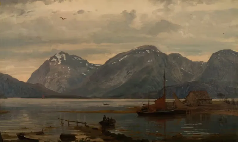 Fra Englafjellene, Hardanger — Amaldus Nielsen