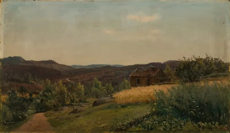 Фра Гьервольдстад, Мандал by Амальдус Нильсен, 1875 — digital art print download