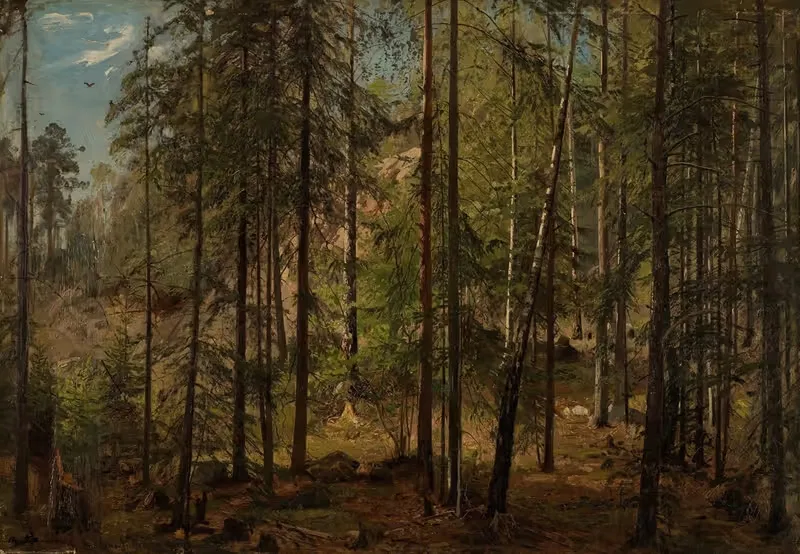 У Острова Острё by Амальдус Нильсен, 1880 — digital art print download