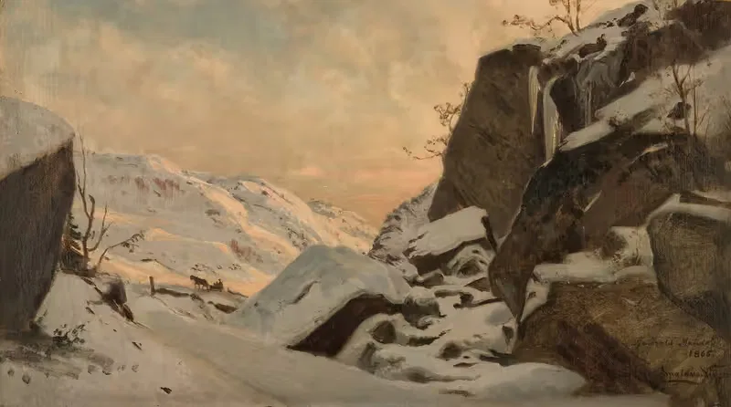 Fra Tjensvold, Mandal — Amaldus Nielsen