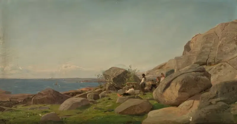 День отдыха у Хвалера by Амальдус Нильсен, 1874 — digital art print download